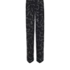 Pantalon en crêpe avec motif Constellation en strass