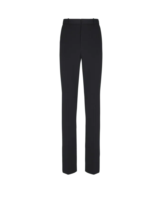 Pantalon en laine à pinces