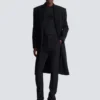 Pantalon en laine à pinces