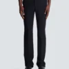 Pantalon en laine à pinces