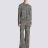 Pantalon fluide monogrammé