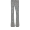 Pantalon à pinces en laine Prince de Galles