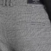 Pantalon à pinces en laine Prince de Galles
