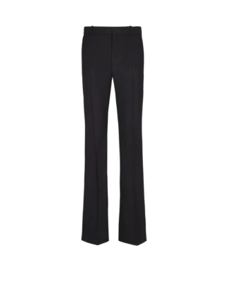 Pantalon à pinces grain de poudre Pantalon à pinces grain de poudre
