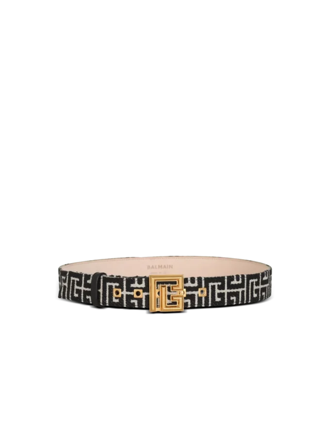 PB Ceinture en jacquard monogrammé