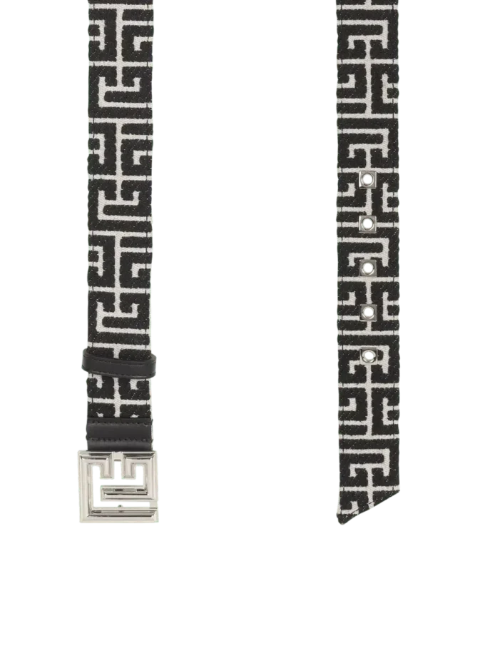 PB Ceinture en jacquard monogrammé