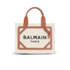 Petit sac cabas B-Army en toile et cuir Petit sac cabas B-Army en toile et cuir