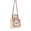 Petit sac cabas B-Army en toile et cuir Petit sac cabas B-Army en toile et cuir