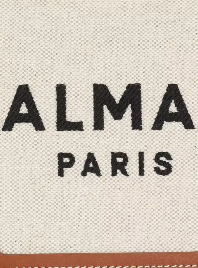 Petit sac cabas B-Army en toile et cuir Petit sac cabas B-Army en toile et cuir