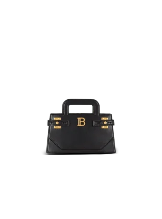 Petit sac à poignée supérieure B-Buzz en cuir de veau