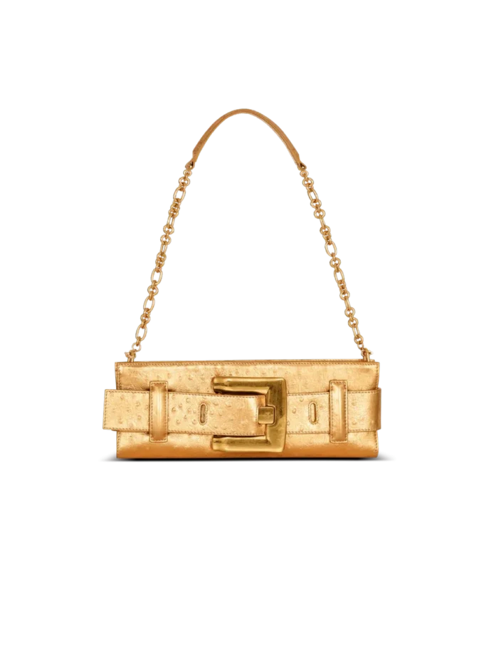 Pochette en cuir laminé Anthem Pochette en cuir laminé Anthem