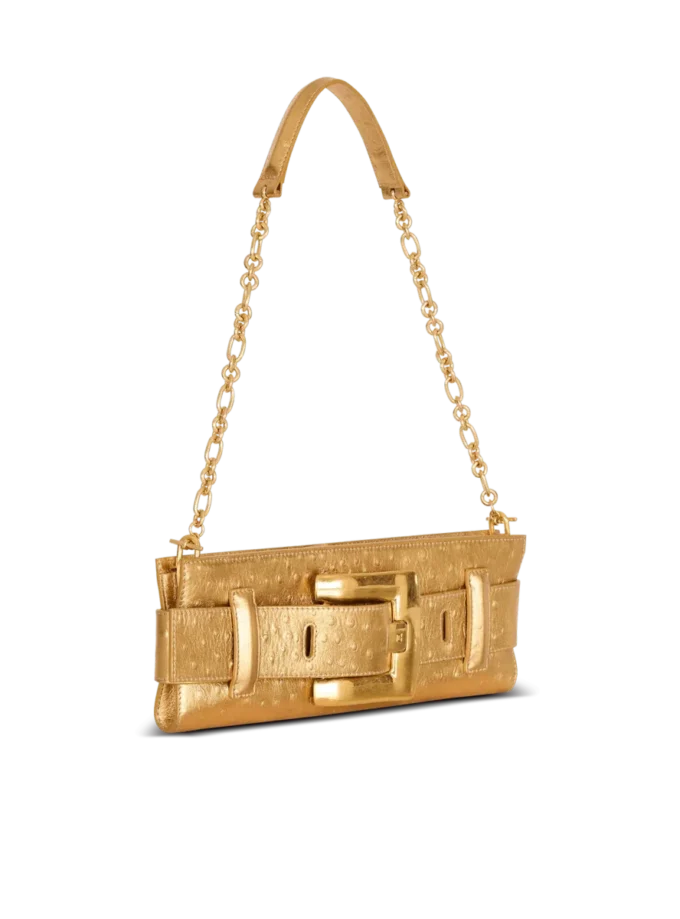 Pochette en cuir laminé Anthem Pochette en cuir laminé Anthem