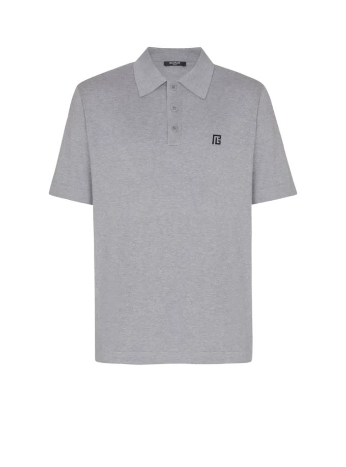 Polo en coton brodé Polo en coton brodé