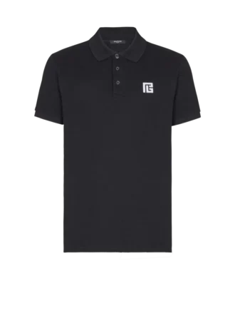 Polo en coton brodé Polo en coton brodé