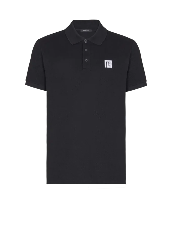 Polo en coton brodé Polo en coton brodé