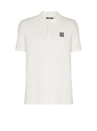 Polo en coton brodé Polo en coton brodé