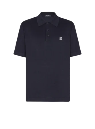Polo en coton brodé Polo en coton brodé