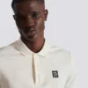 Polo en coton brodé