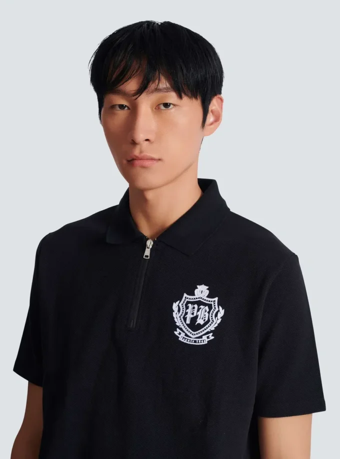 Polo à manches courtes College Emblem Polo à manches courtes College Emblem