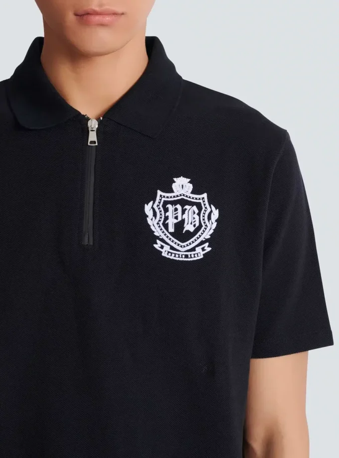 Polo à manches courtes College Emblem Polo à manches courtes College Emblem