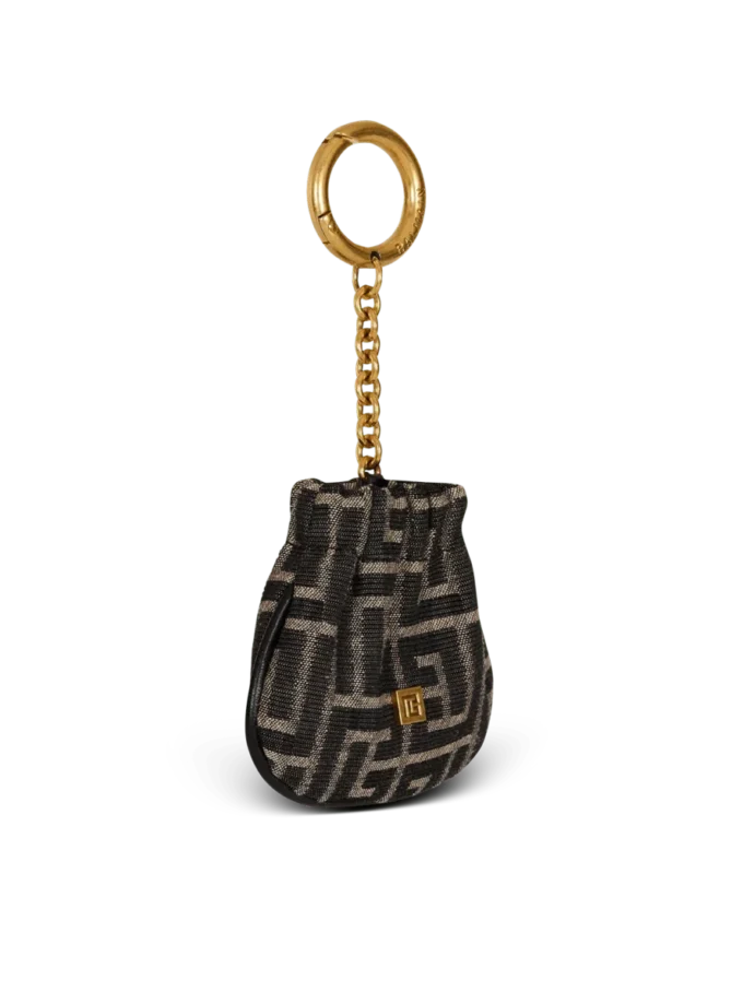 Porte-clés jacquard monogramme Pulse