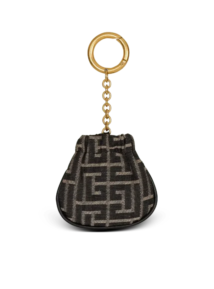 Porte-clés jacquard monogramme Pulse