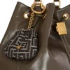 Porte-clés jacquard monogramme Pulse