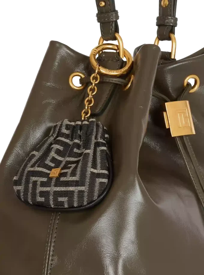 Porte-clés jacquard monogramme Pulse