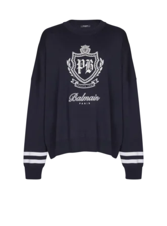 Pull en maille College Emblem