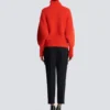 Pull en mohair avec col détaillé