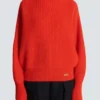Pull en mohair avec col détaillé