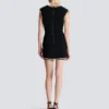 Robe en tweed avec bordure en perles Robe en tweed avec bordure en perles