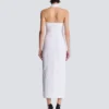 Robe moulante en popeline dos nu Robe moulante en popeline dos nu
