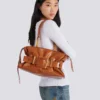 Sac Anthem en cuir de veau Sac Anthem en cuir de veau