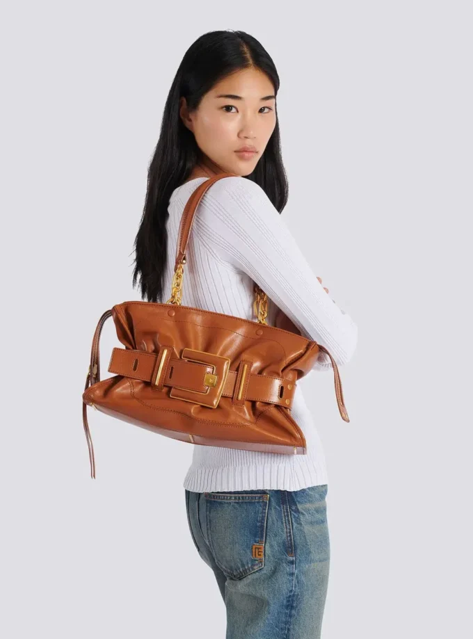 Sac Anthem en cuir de veau Sac Anthem en cuir de veau
