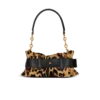 Sac Anthem Mini en cuir de poney imprimé léopard Sac Anthem Mini en cuir de poney imprimé léopard