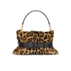 Sac Anthem moyen en cuir de poney imprimé léopard Sac Anthem moyen en cuir de poney imprimé léopard