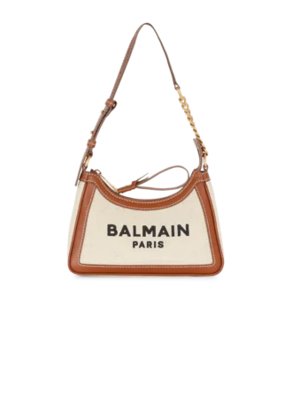 Sac à bandoulière en toile et cuir B-Army Sac à bandoulière en toile et cuir B-Army