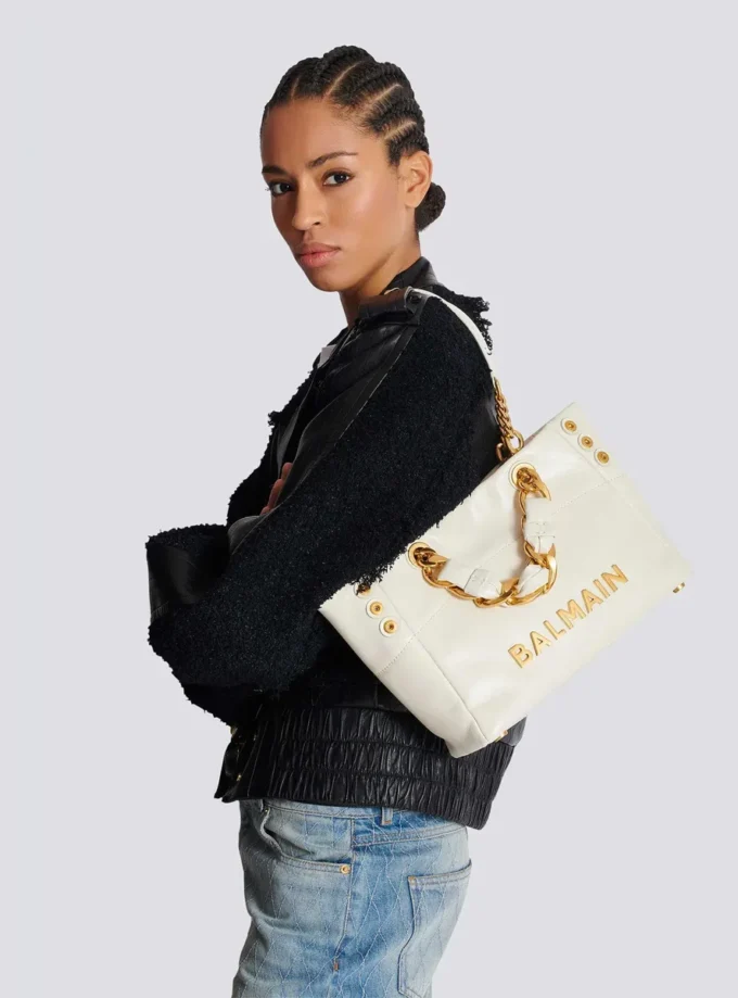 Sac cabas 1945 Soft en cuir froissé Sac cabas 1945 Soft en cuir froissé