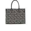 Sac cabas en jacquard monogrammé B-Army 42 et cuir Sac cabas en jacquard monogrammé B-Army 42 et cuir