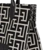 Sac cabas en jacquard monogrammé B-Army 42 et cuir Sac cabas en jacquard monogrammé B-Army 42 et cuir
