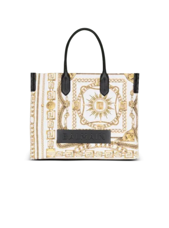 Sac cabas moyen B-Army en toile imprimée Sac cabas moyen B-Army en toile imprimée