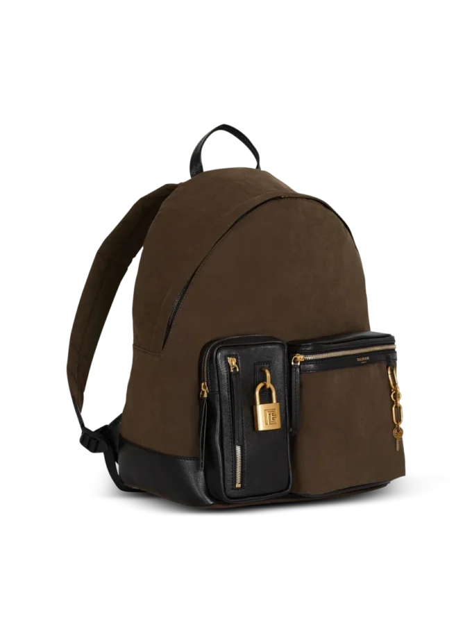 Sac à dos Pulse en cuir de veau et nylon Sac à dos Pulse en cuir de veau et nylon