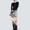 Sac en cuir de veau froissé 1945 Soft Moon Sac en cuir de veau froissé 1945 Soft Moon