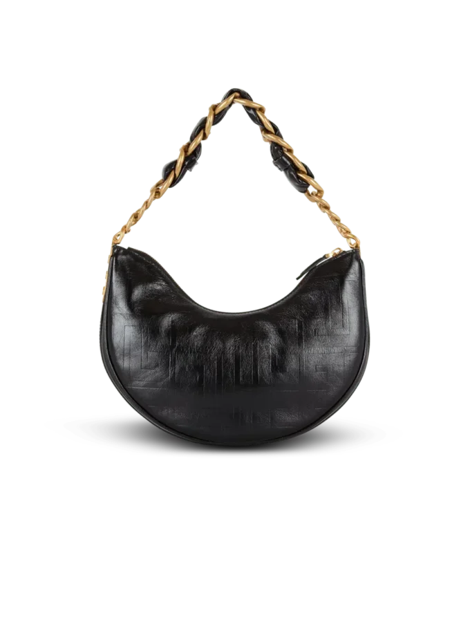 Sac en cuir de veau froissé 1945 Soft Moon Sac en cuir de veau froissé 1945 Soft Moon