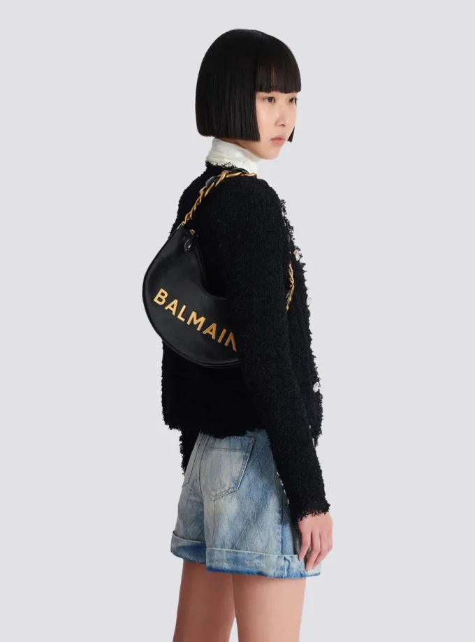 Sac en cuir de veau froissé 1945 Soft Moon Sac en cuir de veau froissé 1945 Soft Moon