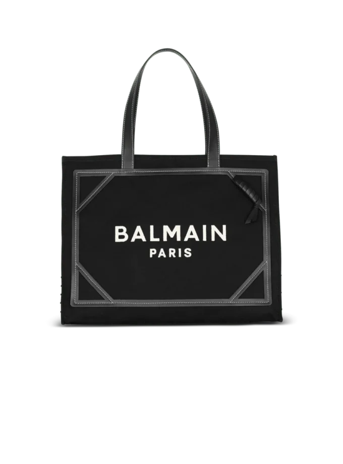 Sac fourre-tout B-Army 42 en toile monogrammée et cuir Sac fourre-tout B-Army 42 en toile monogrammée et cuir