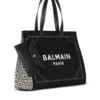 Sac fourre-tout B-Army 42 en toile monogrammée et cuir Sac fourre-tout B-Army 42 en toile monogrammée et cuir