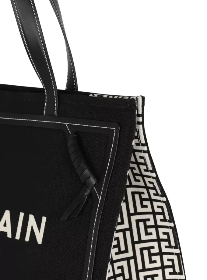 Sac fourre-tout B-Army 42 en toile monogrammée et cuir Sac fourre-tout B-Army 42 en toile monogrammée et cuir