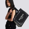 Sac fourre-tout B-Army 42 en toile monogrammée et cuir Sac fourre-tout B-Army 42 en toile monogrammée et cuir